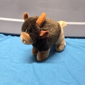 Vintage 90s Buffalo Small Plush Toy